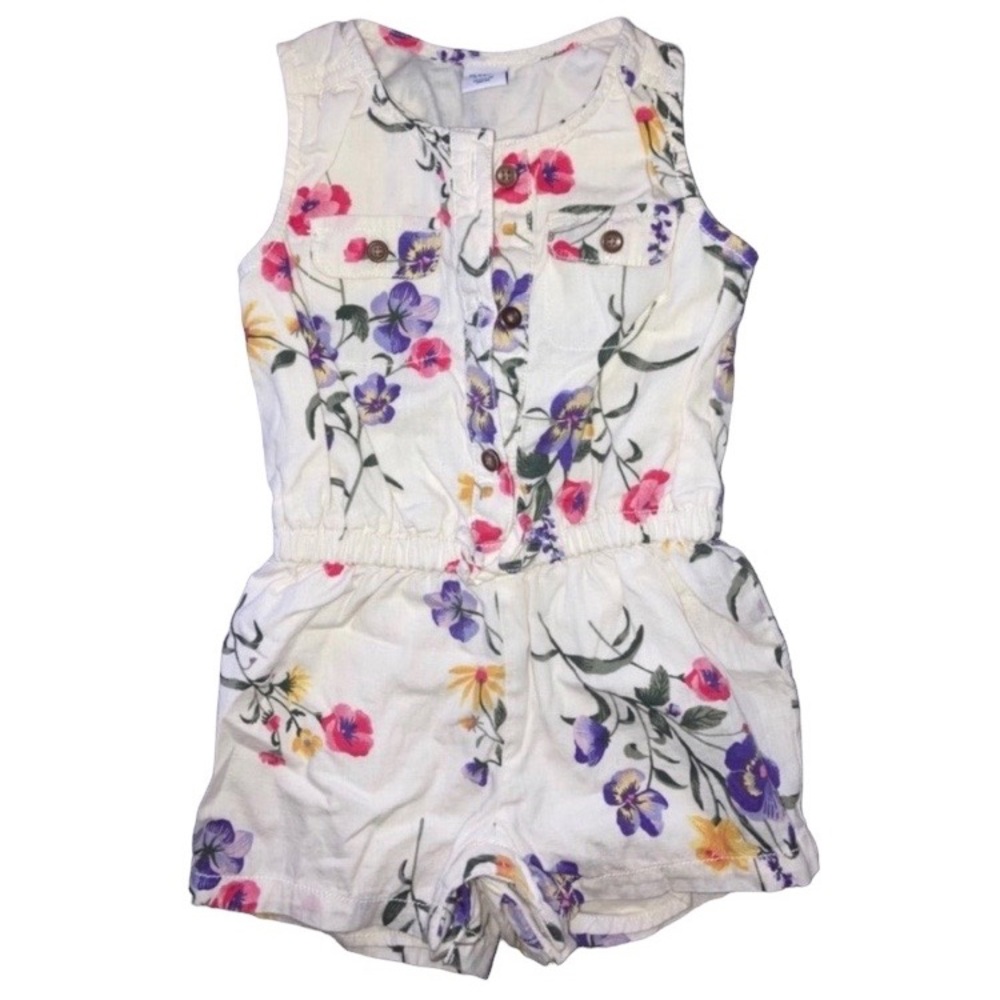 Baby Girl Floral Romper
